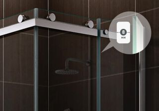 Душевой уголок Berges Gelios 100x100см хром 061027